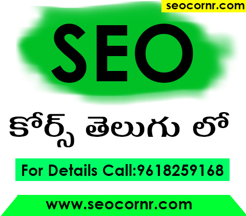 SEO course training in telugu